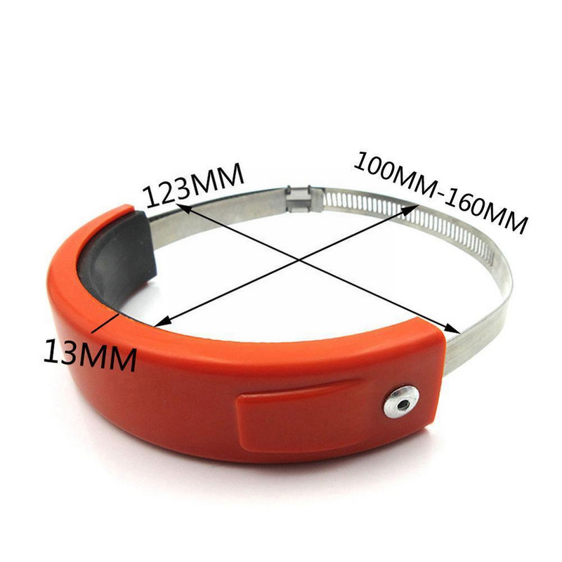 Univerzálny chránič výfuku motocykla 100 mm - 160 mm, okrúhly kryt výfuku, oválny kryt, príslušenstvo, kryt proti pádu, krúžok na motor F7H2