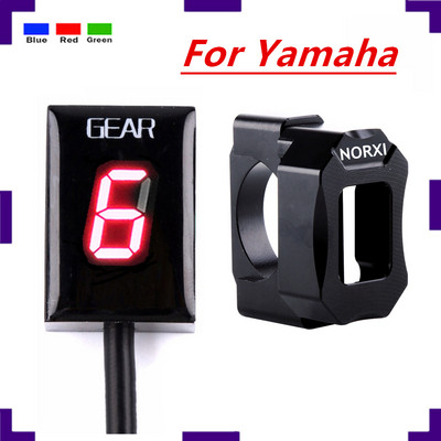 Indicator de viteză pentru Yamaha xjr 1300 fjr 1300 FZ8 R1 FZ16 Fz1 MT03 R6 Xj6 Suport Ecu pentru motociclete Afișaj viteze 1-6 nivele