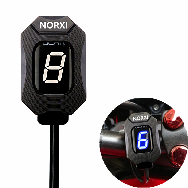 Indicator de viteză pentru Yamaha xjr 1300 fjr 1300 FZ8 R1 FZ16 Fz1 MT03 R6 Xj6 Suport Ecu pentru motociclete Afișaj viteze 1-6 nivele