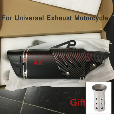 Univerzálny tlmič výfuku pre motokros Escape Moto, upravený bicykel pre HONDA CBR650F CBR300 Z250 Z400 R3 R6 CB500