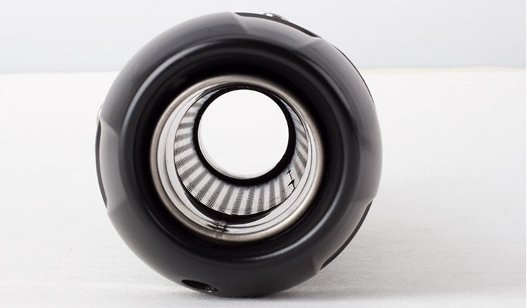 Eșapament universal pentru motocicletă, tobă de evacuare modificată pentru scuter, potrivită pentru majoritatea ATV-urilor motocicletelor cu autocolant Leovince