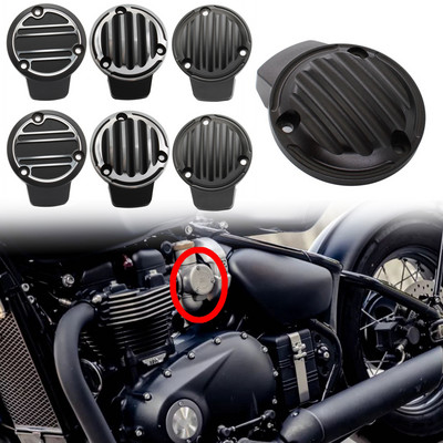 За Triumph Bonneville Bobber Black Ribbed Throttle Body Covers Комплект T120 Speedmaster Thruxton 1200 R 2016-2023