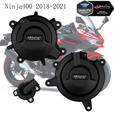 Протектор на капака на корпуса на двигателя на мотоциклети за GB Racing Guard за Kawasaki Ninja 400 Ninja400 2018-2021 Защита на двигателя на рамката