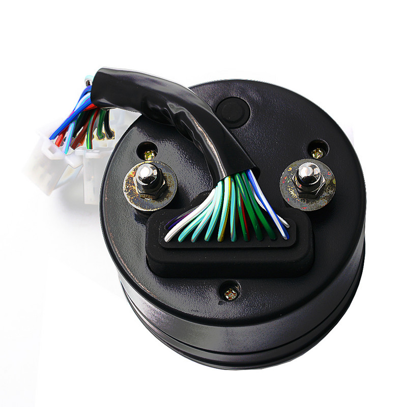 Panel motocykla Rýchlomer Ciferník s nočným videním Počítadlo kilometrov LED multifunkčný digitálny ukazovateľ Otáčkomer Palivomer