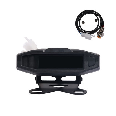 Pentru motocicletă rusă KR200 Vitezometru LCD Panou digital Odometru Tahometru Bord bord Contor 12000 RPM Universal