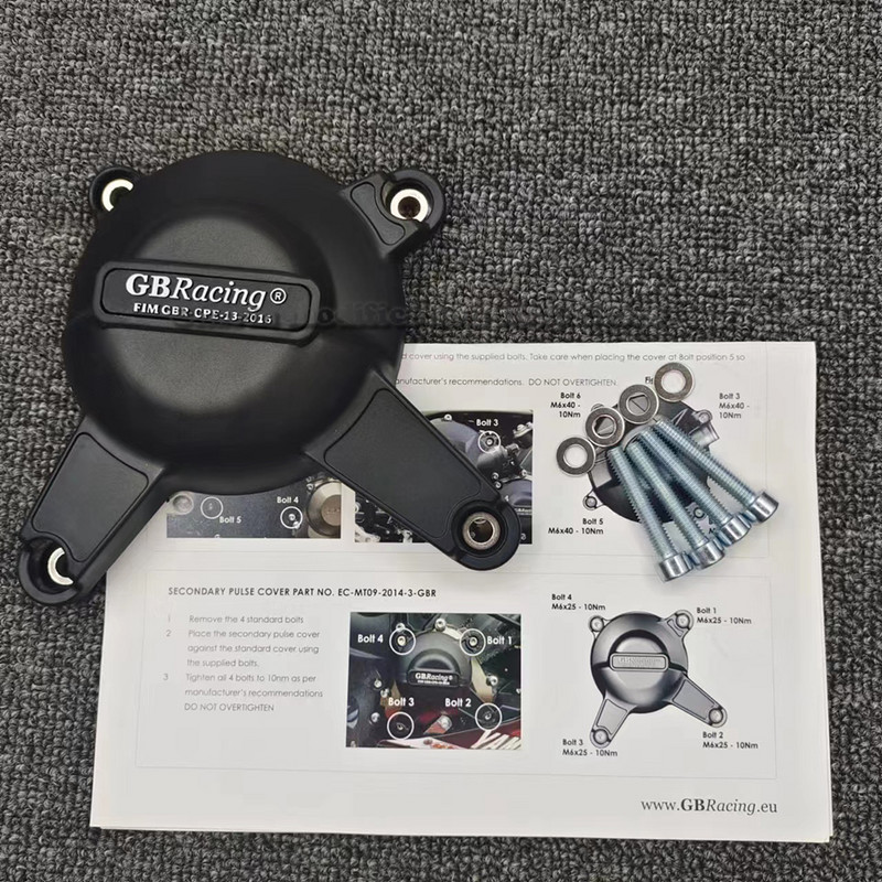 Ochranný kryt motora pre motocykle GB Racing pre YAMAHA MT09 SP MT-09 FZ-09 TRACER & SCRAMBLER 2021-2022