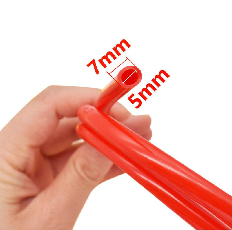 Motociklo benzino vamzdžio spalvos alyvos vamzdis aukštai temperatūrai atsparus dvisluoksnis benzino karbiuratorius, jungiantis guminį vamzdį