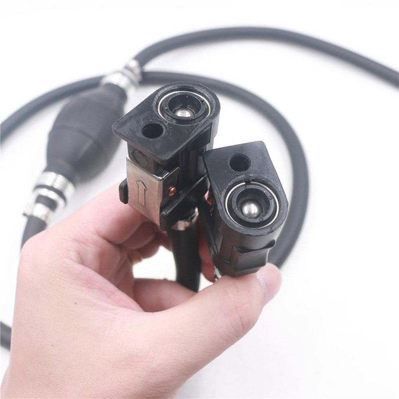 2,1 m degalų linijos žarnos užbortinio laivo variklio benzino bako jungčių rinkinys, skirtas Yamaha variklio varikliui, jūriniam kurui, Dezielinės žarnos žarnos alyvos vamzdis