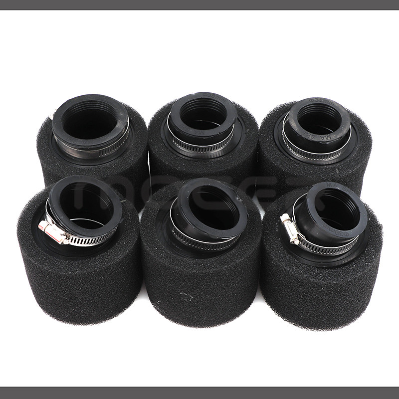 Motociklas 35mm 38mm 42mm 45mm 48mm 50mm alkūnė kaklelis putplasčio oro filtras kempinės valiklis Mopedas paspirtukas purvo duobės dviratis Kayo BSE