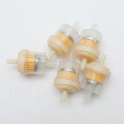 6 mm motociklo dujų kuro filtras benzino vamzdžio žarnos linija + 4 spaustukai motociklo paspirtukas purvo dviratis geltona raudona mėlyna žalia