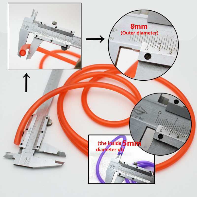 100% naujas universalus 1M spalvinga dujų alyvos žarna degalų linijos benzino vamzdis, skirtas motociklo purvo duobės dviračiui ATV motociklų priedai