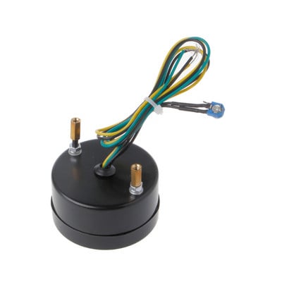 2" 52 mm univerzálny ukazovateľ hladiny paliva do auta a motocykla s 8 LED svetelnými indikátormi, 12V kukla