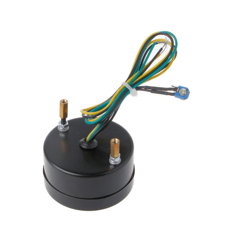 2" 52 mm univerzálny ukazovateľ hladiny paliva do auta a motocykla s 8 LED svetelnými indikátormi, 12V kukla