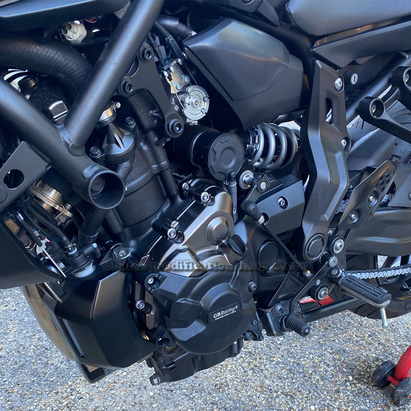 Motorkerékpárok Motorburkolat védőtok tokhoz GB Racing YAMAHA MT-07 FZ-07 Tracer 700/ XSR700 motorvédő védőtokokhoz