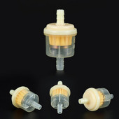 10 buc Filtre de benzină în linie pentru motociclete, 0,5-0,6 mm, filtru universal de benzină lichidă pentru motor de linie pentru motociclete scuter