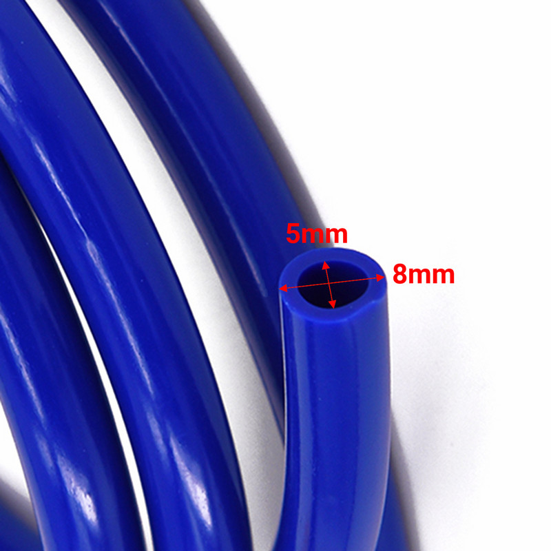 1 méter átmérőjű 8 mm-es motorkerékpár tömlő 1 m benzincső üzemanyagcső színes, magas hőmérsékleten ellenálló Mini Moto Dirt Bike ATV-hez