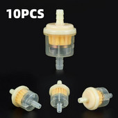 10pcs/Lot Profesionalni dodaci za motocikle Filter ulja Inline Filter plina Filter goriva Motocikl Skuter Alat za filtere benzina 5MM-6MM