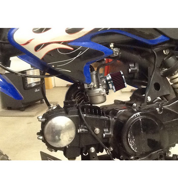 Alconstar - Универсален с висока производителност за мотоциклети и състезателни автомобили Спортен въздушен филтър Въздушен филтър за мотоциклети 50 mm 55 mm 60 mm