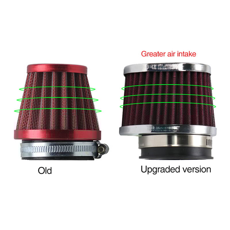 Alconstar - Visokoučinkoviti univerzalni za motocikle i trkaće automobile Sportski filtar za usis zraka Filter za zrak za motocikle 50 mm 55 mm 60 mm