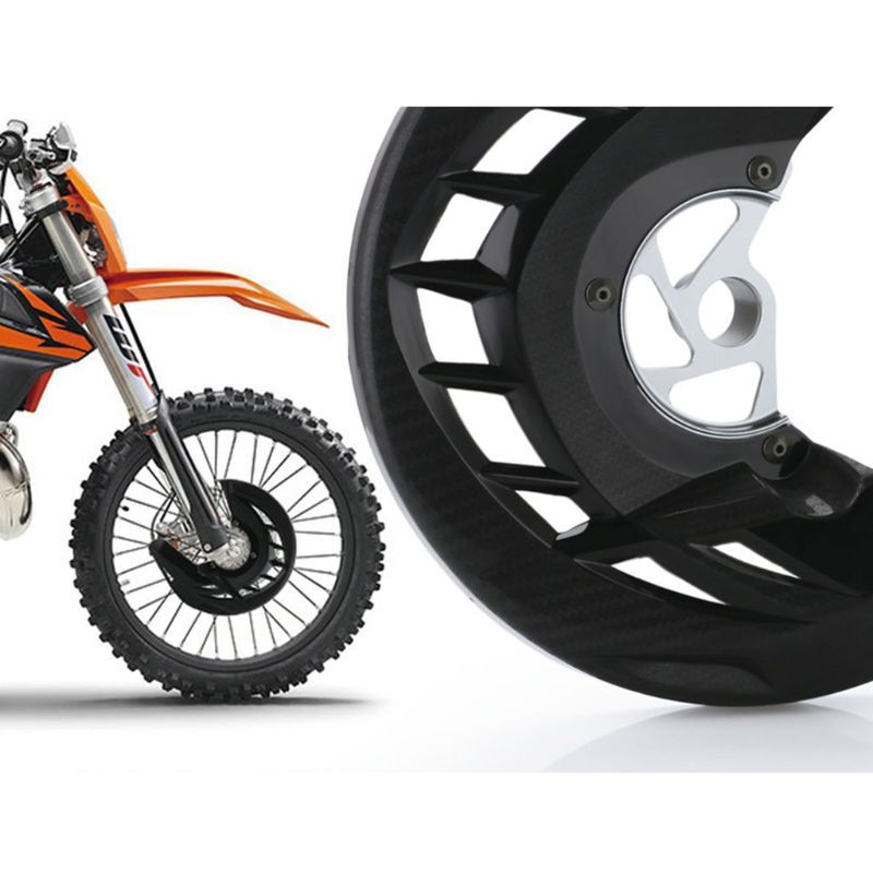 Első féktárcsavédő védőburkolat husqvarna TE FE 125 250 300 350 2014 2015 ktm EXC SXF SX XCF típushoz