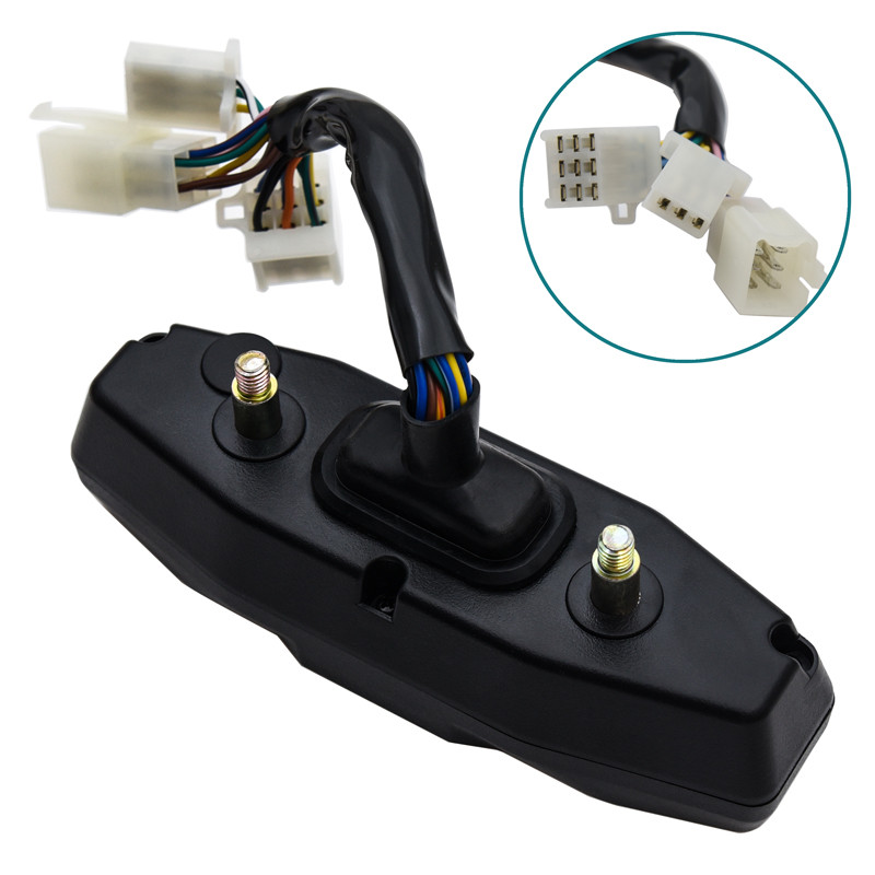 2022 Vitezometru pentru motocicletă Indicator de ulei Tahometru Contoare digitale universale Grup de instrumente Indicator de lumină de semnalizare