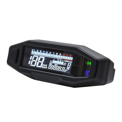 Najnovší univerzálny motocykel RPM tachometer rýchlomer rýchlomer tachometer digitálny počítadlo kilometrov prístrojový snímač pre motocykel