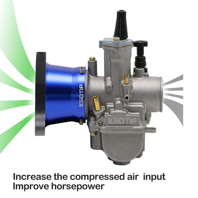 ALCON-50mm 55mm vzduchový filter karburátora, upínacie filtre nasávaného vzduchu so sieťovinou, upravené príslušenstvo pre skútre a motocykle