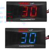 Univerzálny teplomer KOSO 0~120 stupňov Celzia, ukazovateľ teploty vody pre motocykel Yamaha MT 07 NMAX BMW Kawasaki
