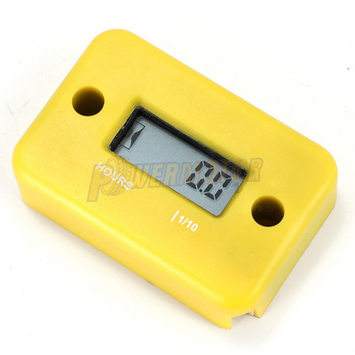 Motorkerékpár üzemóra mérő Hm101 hajómérő enduro óra érzékelő mérő induktív digitális 2022 vízálló LCD kerékpáros ATV tartozékokhoz