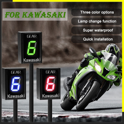 Priama montáž riadiacej jednotky motocykla pre Kawasaki ER6N V650 Ninja 300 Z1000SX Moto, displej prevodovky 1-6