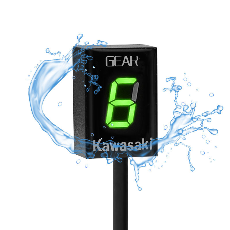 Motorkerékpár Ecu közvetlen rögzítés Kawasaki ER6N V650 Ninja 300 Z1000SX Moto 1-6 sebességváltó kijelzőhöz