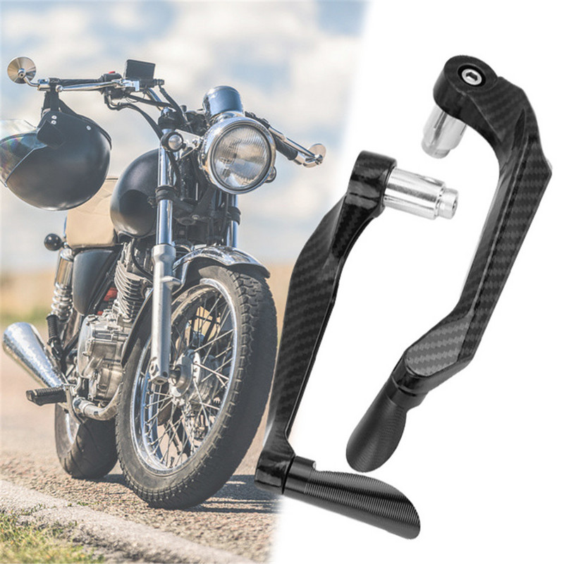 Univerzális vízálló szénszálas alumínium ötvözet motorkerékpár féktengelykapcsoló karok védelme YAMAHA-hoz Kawasaki-hoz Hondához