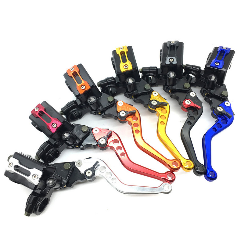 CNC motorkerékpár féktengelykapcsoló szivattyú kar hidraulikus főfékhenger tartozékok 7/8" 12,7 mm-es dugattyús univerzális Honda Yamaha Moto számára