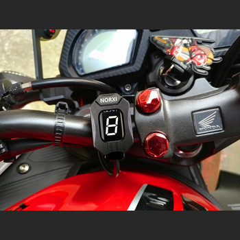 Мотоциклетен индикатор за скорости за Honda Hornet CB400 CB650F CB500X VFR800 SHADOW 750 Ecu Plug Mount Speed Gear Display Мотоциклет