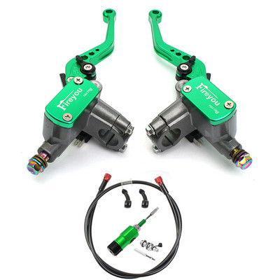 7/8" 22mm Kit ambreiaj hidraulic CNC pentru motociclete Levier Cilindru principal 125 ~ 250cc pentru HONDA YAMAHA DUCATI Aprilia Dirt Bike Moped