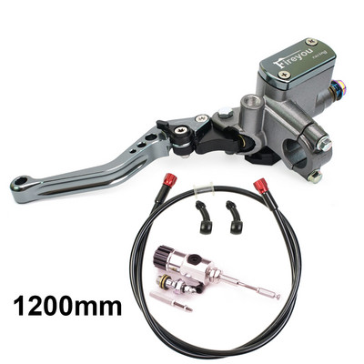 7/8" 22mm Kit ambreiaj hidraulic CNC pentru motociclete Levier Cilindru principal 125 ~ 250cc pentru HONDA YAMAHA DUCATI Aprilia Dirt Bike Moped
