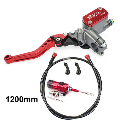 7/8" 22mm Kit ambreiaj hidraulic CNC pentru motociclete Levier Cilindru principal 125 ~ 250cc pentru HONDA YAMAHA DUCATI Aprilia Dirt Bike Moped