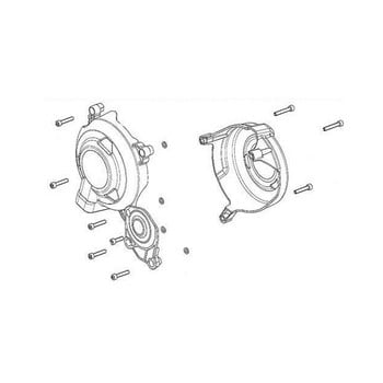 Για Tiger Sport 660 Νέα Μοτοσικλέτες Αξεσουάρ Κάλυμμα Κινητήρα Θήκη Προστασίας Κιτ Για Tiger Sport 660 2021 2022