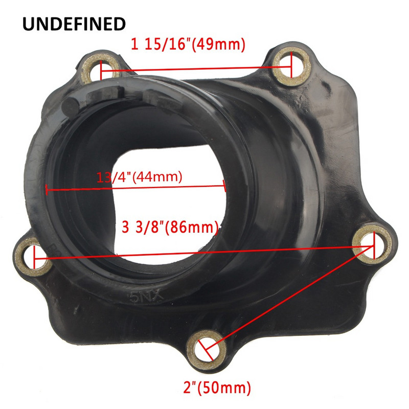 Багажник на адаптера за интерфейс на карбуратора на всмукателния колектор за мотоциклет за Yamaha YZ250 YZ 250 2002 - 2018