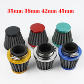 35mm 38mm 42mm 45mm Motocicletă Carburator Filtru de Aer Curățător Țeavă de admisie Cap de ciupercă pentru KOSO MIKUNI OKO Scooter modificat