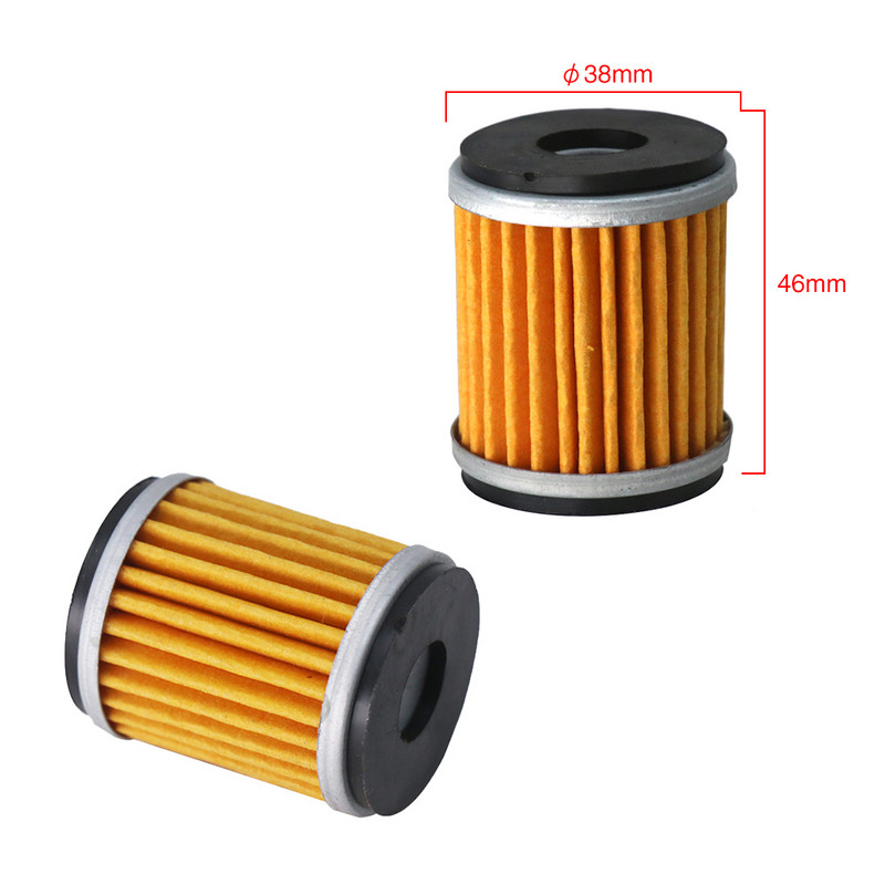 ALconstar - Olejový filter pre motocykle HiFlo HF141 Yamaha WR125 WR250 WR450 HF 141 Olejový filter Nová sada Vysoká kvalita