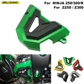 Pre Kawasaki ninja 250/300/400 Z250 Z300 Z400 EX250 Kryt reťaze motora, ochranný kryt reťaze, príslušenstvo pre motocykle