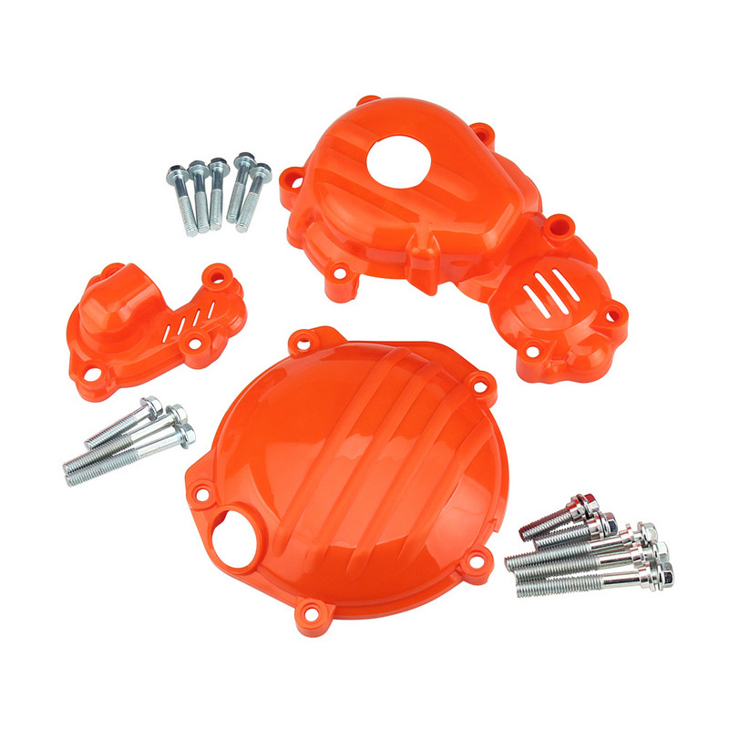Motorkerékpár vízszivattyú burkolat kuplung fedél KTM SXF SXF250 SXF350 XCF250 XCF350 FC250 FC350 FE250 FE350 2021 gyújtásvédőhöz