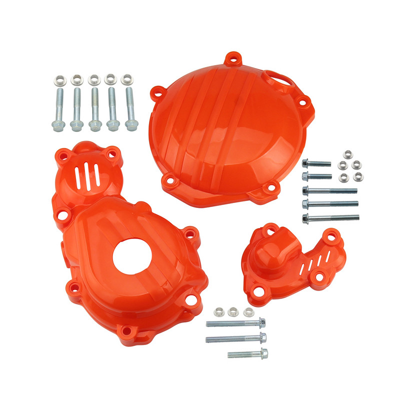 Motorkerékpár vízszivattyú burkolat kuplung fedél KTM SXF SXF250 SXF350 XCF250 XCF350 FC250 FC350 FE250 FE350 2021 gyújtásvédőhöz