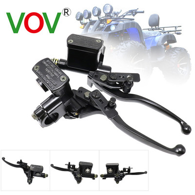 Hydraulic Brakes Universal Motorcycle brake Pump Buggy Scooter Cylinder Pump Handle Accessories Left Right Clutch Lever 50-250CC