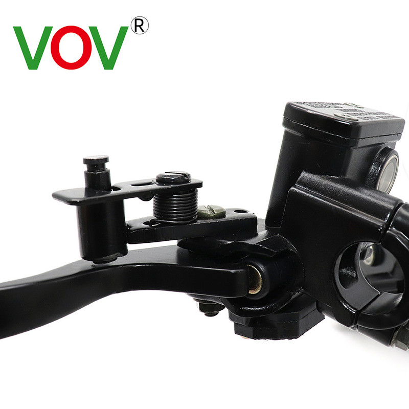 Hidrauliniai stabdžiai Universalūs motociklo stabdžiai Siurblys Buggy Motoroleris Cilindro siurblio rankenos priedai Kairė dešinė sankabos svirtis 50-250CC