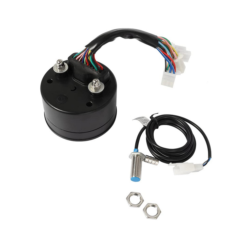 12V motocyklový LCD digitálny tachometer rýchlomer počítadlo kilometrov 12000 ot./min. km/h/mph ukazovateľ pre motocykle príslušenstvo k motocyklom