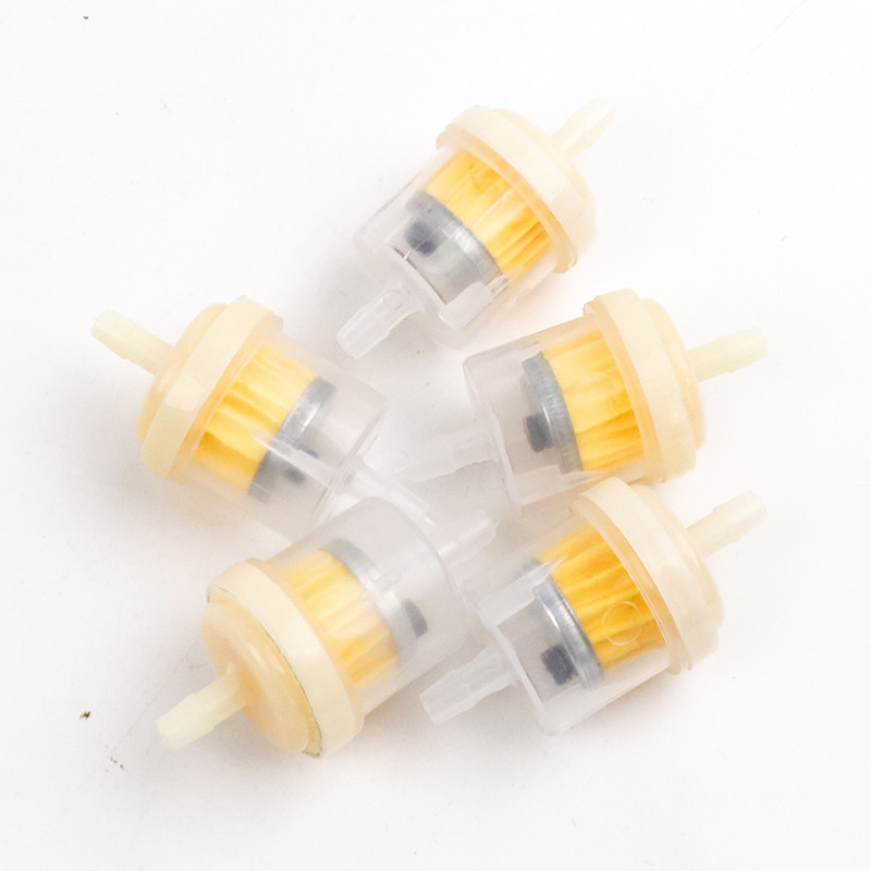 10db Univerzális Motorkerékpár Műanyag Benzin Gáz Üzemanyag Benzin Olajszűrő Robogó Moped Scooter Dirt Bike ATV Üzemanyagszűrő