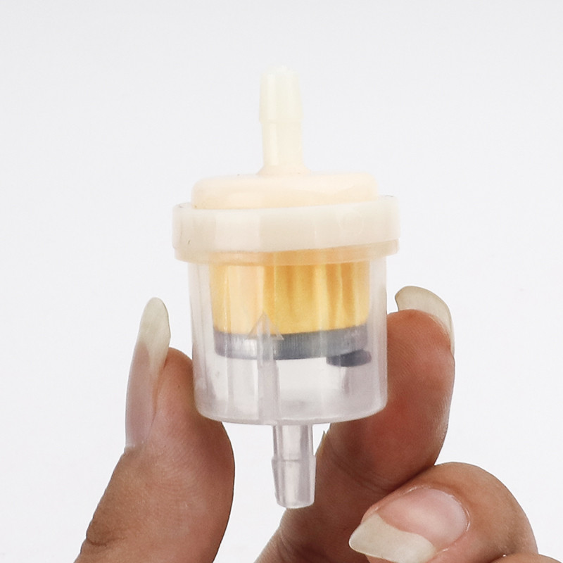 10db Univerzális Motorkerékpár Műanyag Benzin Gáz Üzemanyag Benzin Olajszűrő Robogó Moped Scooter Dirt Bike ATV Üzemanyagszűrő