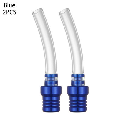 2 vnt. Naujas degalų bako alsavimo vamzdis motociklo dujų benzino dangtelio vožtuvas ventiliacijos žarnos vamzdelis, skirtas purvo dviračio bako motociklo degalų atsargoms